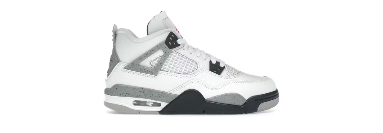 jordan 4 gs white cement