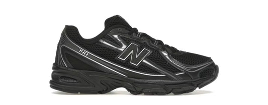 New Balance 740 Black Grey Silver